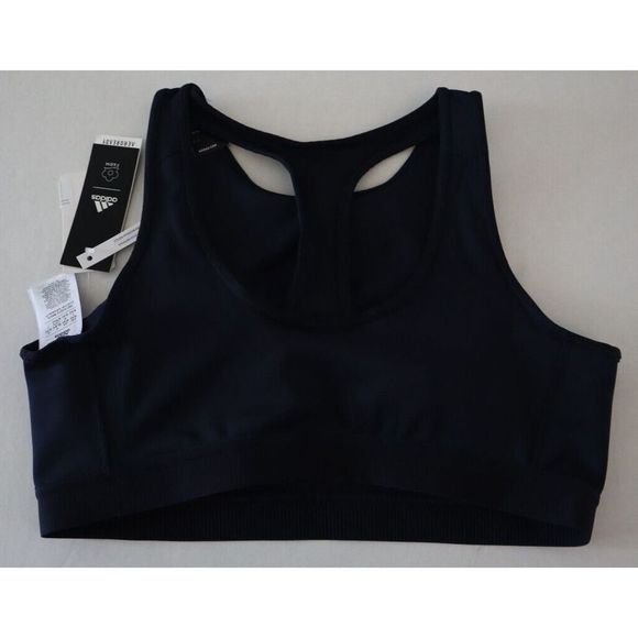 adidas x Farm Rio HE7206 Women's Sz XL (A-C) Legend Ink Print Sports Bra Top - Picture 2 of 7